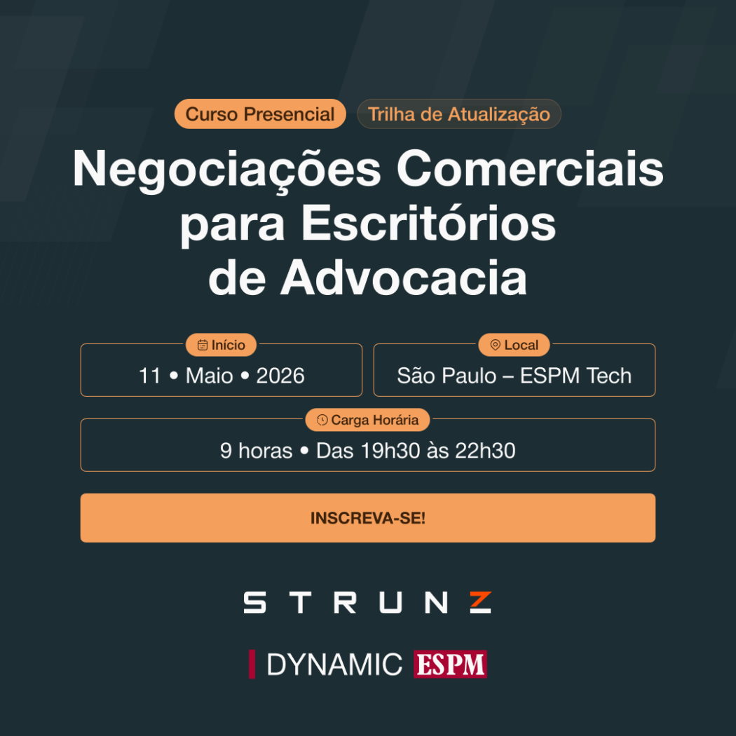 Negociações Comerciais para Escritórios de Advocacia